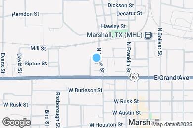 Map image of the property - 601 N Grove St