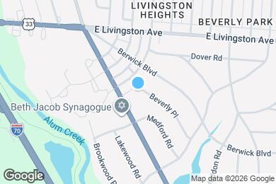 Map image of the property - 2349 Beverly Pl
