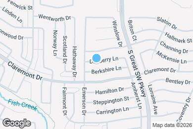 Map image of the property - 2645 Danberry Ln