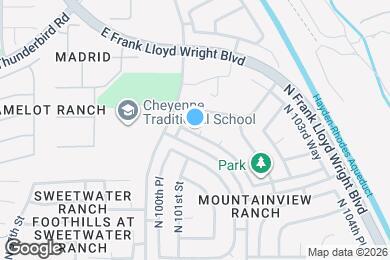 Map image of the property - 13597 N 102nd Pl