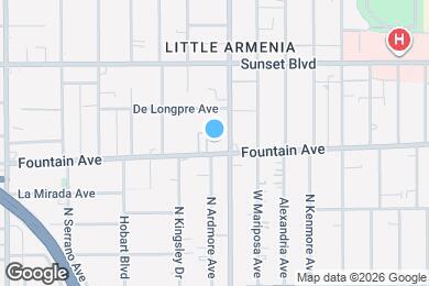 Map image of the property - The Nicole Apartments