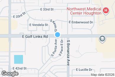 Map image of the property - 2601 S Portia Ave