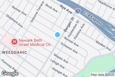 Map image of the property - 971 Bergen St