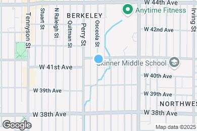 Map image of the property - 4016 Osceola St