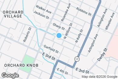 Map image of the property - 2008 Cleveland Ave