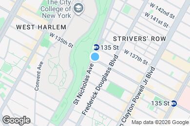 Map image of the property - 320 A W 135th St