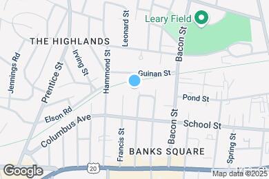 Map image of the property - 104 Howard Street, #1