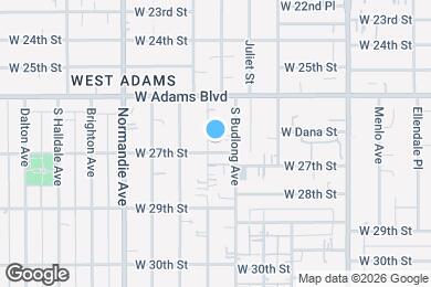 Map image of the property - 2650 Van Buren Pl