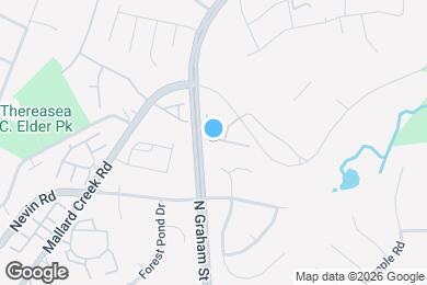 Map image of the property - 6832 Park Place Dr