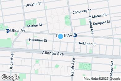 Map image of the property - 897 Herkimer St