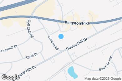 Map image of the property - 6527 Deane Hill Dr
