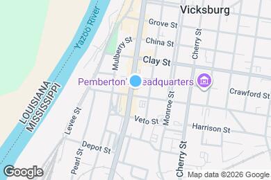 Map image of the property - 1412 Washington St