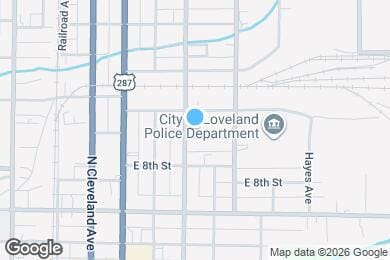 Map image of the property - 511 E 9th St