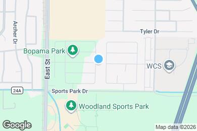 Map image of the property - 1715 Sandoval Dr