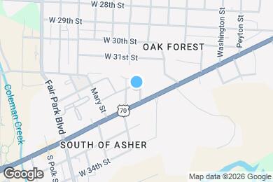 Map image of the property - 3208 Leeds St