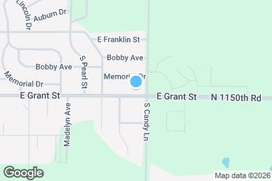 Map image of the property - 1138 E Grant St