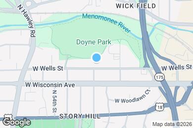 Map image of the property - 5028 W Wells St