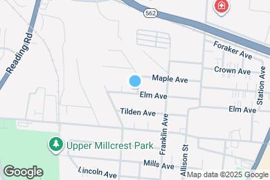 Map image of the property - 1836 Elm Ave