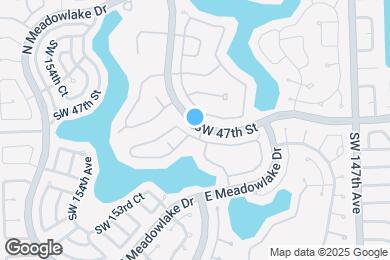 Map image of the property - 15205 SW 48th Terrace
