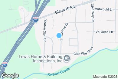 Map image of the property - 4149 Shadetree Dr