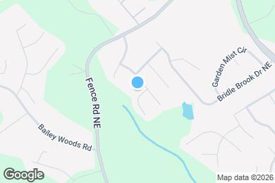 Map image of the property - 3432 Colt Branch Way NE