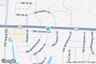 Map image of the property - 3545 SW Harbor Dr