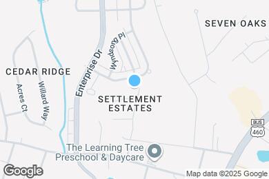Map image of the property - 117 Settlement Dr