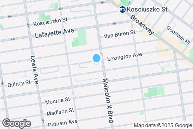 Map image of the property - 712 Lexington Ave