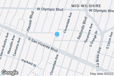Map image of the property - 1166 Cochran Ave