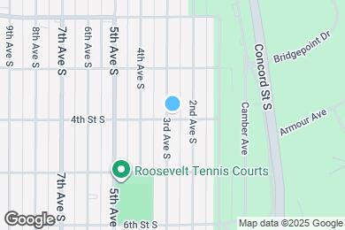 Map image of the property - 357 3rd Ave S