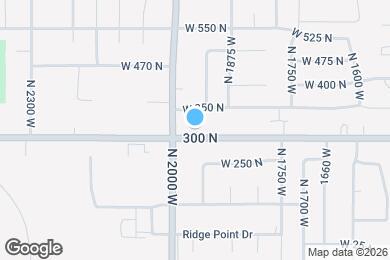 Map image of the property - 1960 W 300 N
