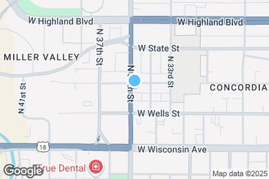 Map image of the property - 3431 W Kilbourn Ave