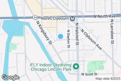 Map image of the property - 853 W Blackhawk St