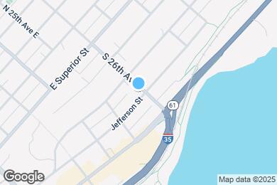 Map image of the property - 2535 Jefferson St