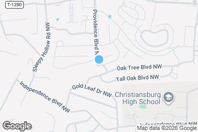 Map image of the property - 1200 Providence Blvd