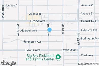 Map image of the property - 1235 10th St W