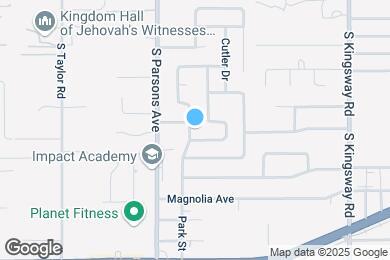 Map image of the property - 1114 Park St