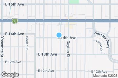 Map image of the property - 1397 Dallas St