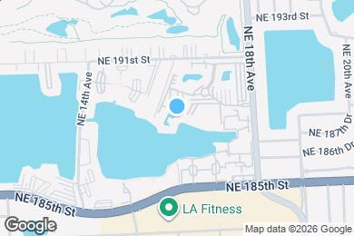 Map image of the property - 1670 NE 191st St