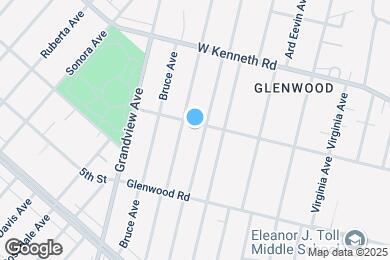 Map image of the property - 1108 Olmsted Dr