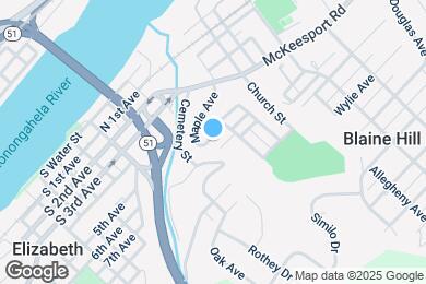 Map image of the property - 108 Ellsworth Ave