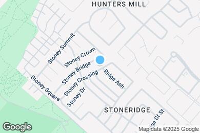 Map image of the property - 12215 Stoney Crossing