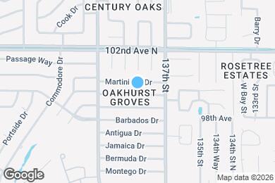 Map image of the property - 13833 Dominica Dr