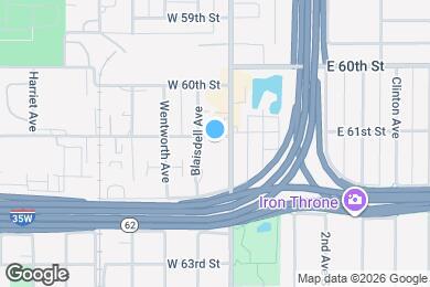 Map image of the property - Nicollet Manor