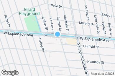 Map image of the property - 5104 W Esplanade Ave