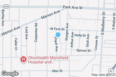 Map image of the property - 125 Blymyer Ave