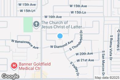 Map image of the property - 1906 S Valley Dr