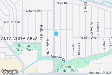 Map image of the property - 6010 Garrison St