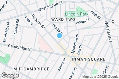 Map image of the property - 25 Beacon St