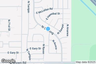 Map image of the property - 1364 N Rowen